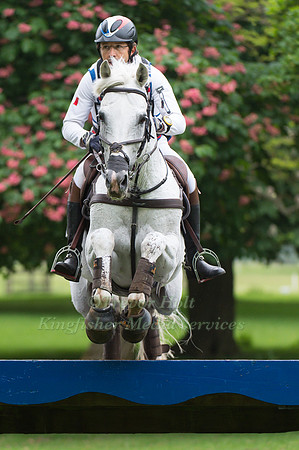 Regis Prudhon (FRA) riding  Debiut