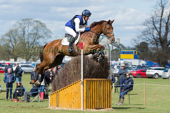 Kristina Cook  riding Billy The Red
