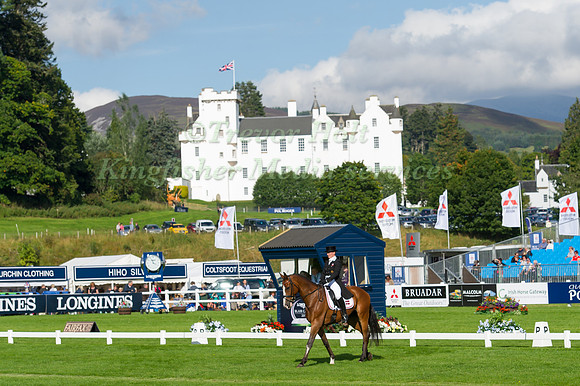Hanne Wind Ramsgaard of Denmark riding Vestervangs Arami