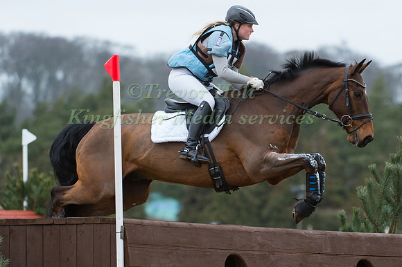 Johanna Beckhoff riding Sephir