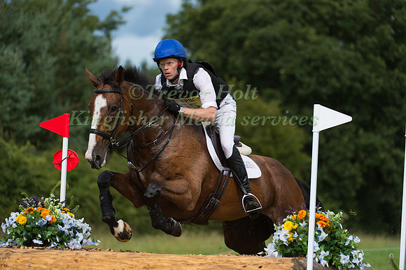 Stuart Fitzgerald (RSA) riding Tricolore