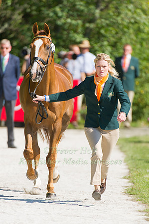 Clare Abbott and Euro Prince