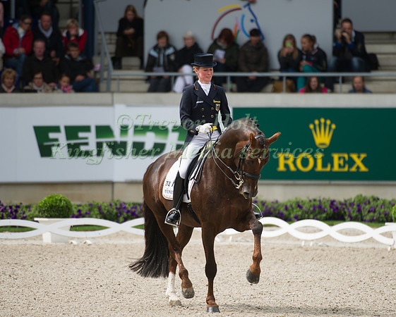 Helen Langehanenberg and Damon Hill NRW