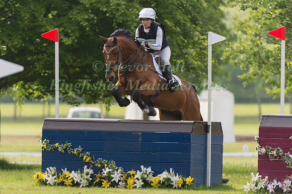 Samantha  Hobbs (GBR) riding  Cloonbarry Robin
