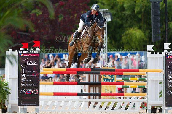 Helene Vattier of France riding Quito De Baliere