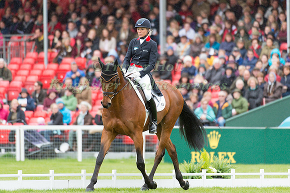 Ingrid Klimke (GER) riding Horseware Hale Bob