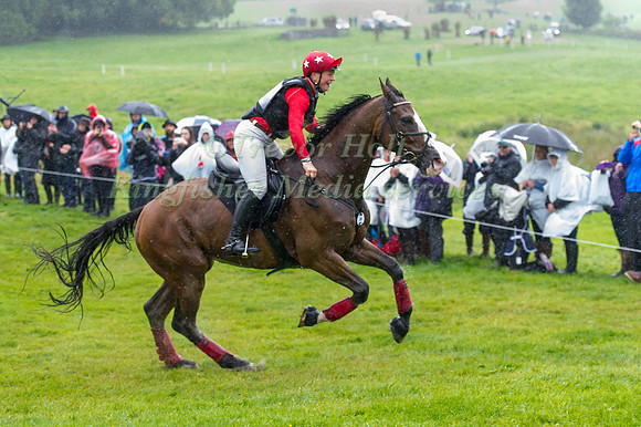 Hanne Wind Ramsgaard of Denmark riding Vestervangs Arami