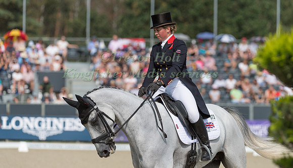 Kitty King (GBR) and Vendredi Biats
