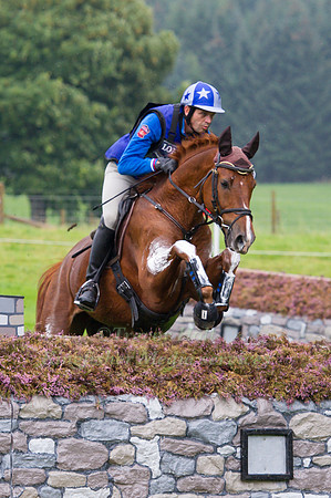 Mikhail Nastenko of Russia riding Reistag