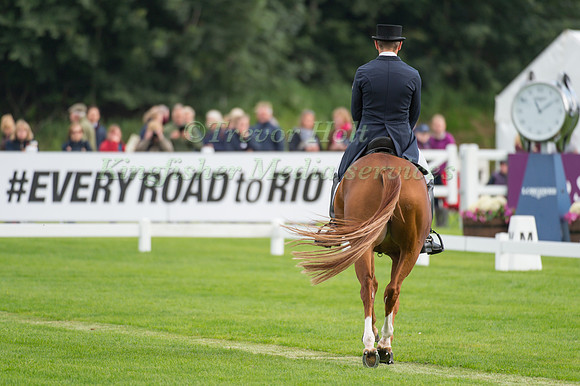 Mikhail Nastenko of Russia riding Reistag