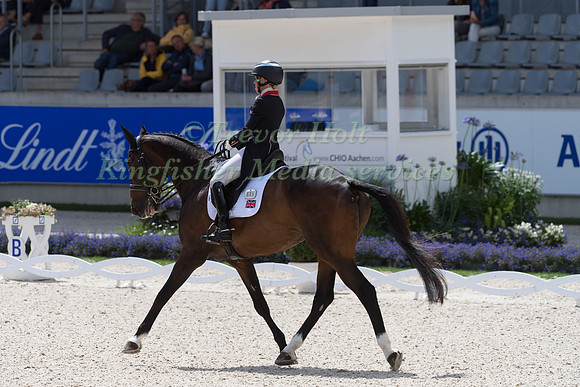 ROSALIND CANTER AND ALLSTAR B