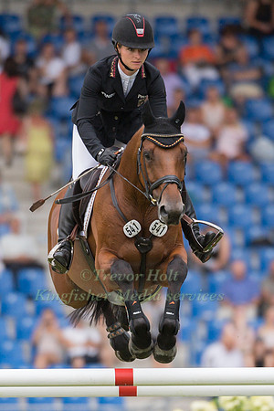 JULIA KRAJEWSKI (GER) AND  SAMOURAI DU THOT