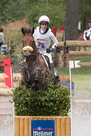 WILLA NEWTON (GBR) AND CHANCE REMARK