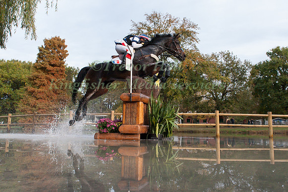 Christophe Guillemet of France riding  Ramaya D'Eos
