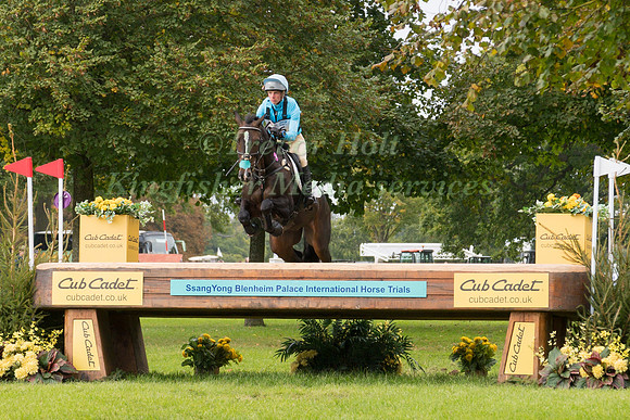 IZZY TAYLOR (GBR) RIDING BE TOUCHABLE