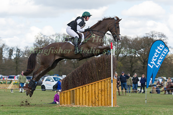 Patricia  Ryan (IRL) riding Tullineaskey Hi Ho