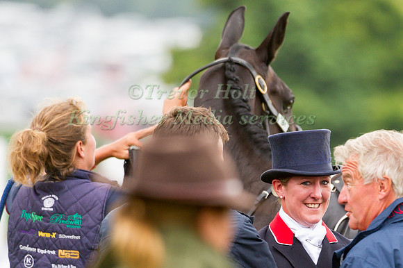 Nicola Wilson and Opposition Buzz after their dressage