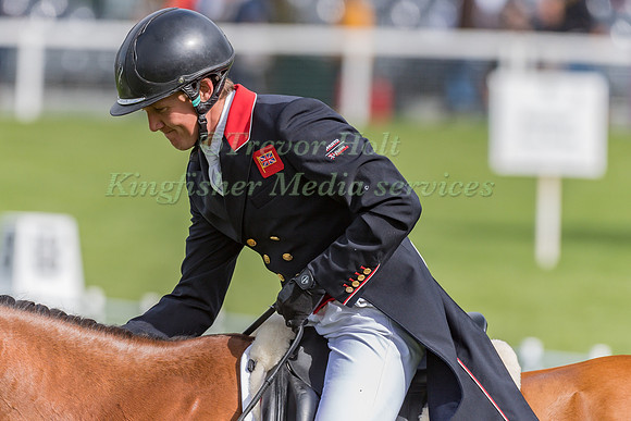 Tom McEwen (GBR) and  Toledo de Kerser