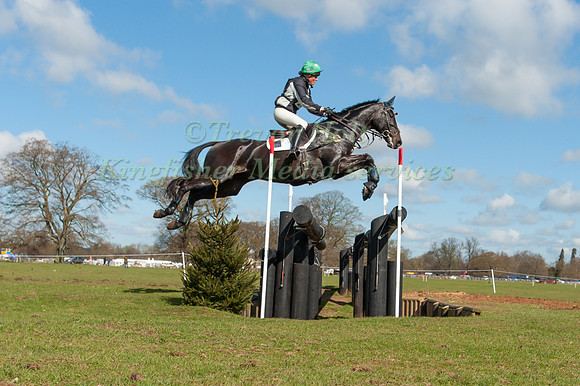Kathryn  Robinson (CAN) riding Let It Bee