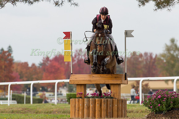 Sara Bullimore of Great Britain riding Reve Du Rouet