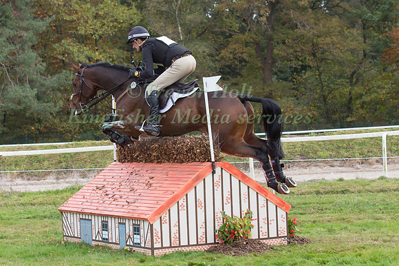 Mark Todd of New Zealand riding NZB Campino