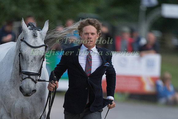 LUDWIG  SVENNERSTAL (SWE) AND PARAMOUNT IMPORTANCE AT THE EQUI-TREK CCI *** FINAL HORSE INSPECTION OF THE 2017 BRAMHAM INTERNATIONAL HORSE TRIALS