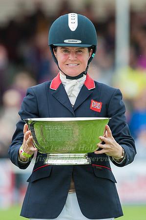 Piggy French Winnerof the Mitsubishi Motors Badminton Horse Trials