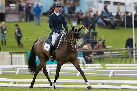 FRANCIS WHITTINGTON (GBR) AND CARLCHEN TAKING PART IN THE DRESSAGE PHASE OF THE  CCI THREE STAR COMPETITION AT THE 2017 EQUI-TREK BRAMHAM INTERNATIONAL HORSE TRIALS