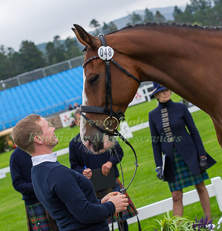 Hanne Wind Ramsgaard of Denmark with Vestervangs Arami