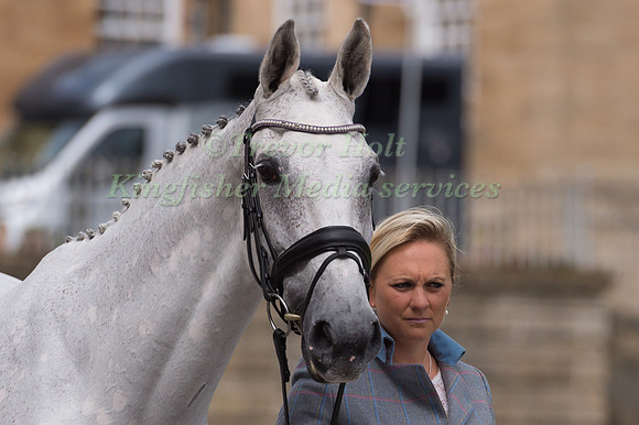 GEMMA TATTERSALL (GBR) AND QUICKLOOK V AT THE EQUI-TREK CCI *** FINAL HORSE INSPECTION OF THE 2017 BRAMHAM INTERNATIONAL HORSE TRIALS