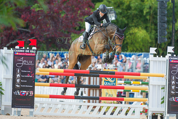 Sara Bullimore of Great Britain riding Reve Du Rouet