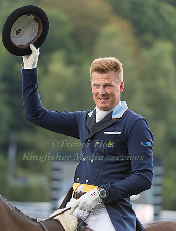 Niklas Lindback of Sweden riding Cendrillon
