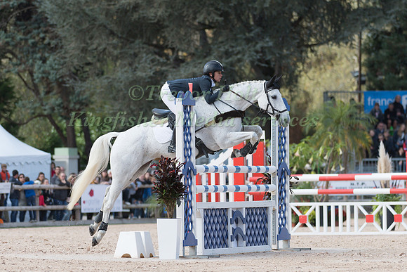 VICTORIA MADSEN (GBR) AND NYSA DE PETRA