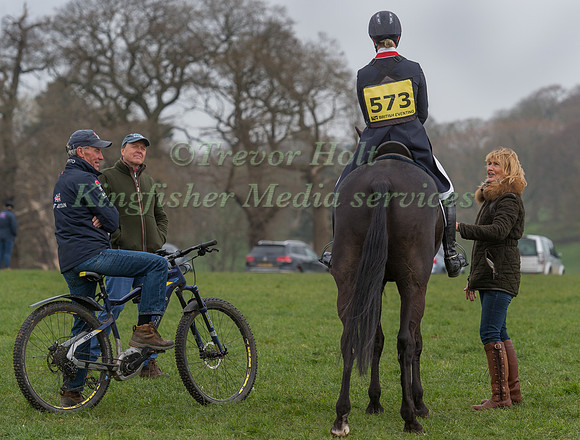 JAMES AND JO LAMBERT AND CHRIS BARTLE CONGRATULATE  NICOLA WILSO