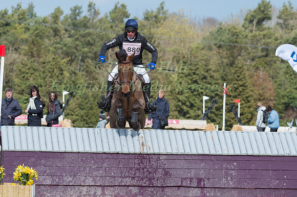 DAG ALBERT (GBR) AND MITRAS EMINEM TAKING PART IN THE CROSS COUN