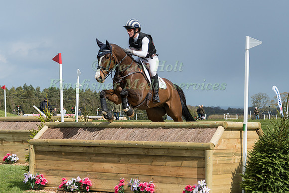 CAROLINE POWELL (GBR) AND MISTER HIGGINS