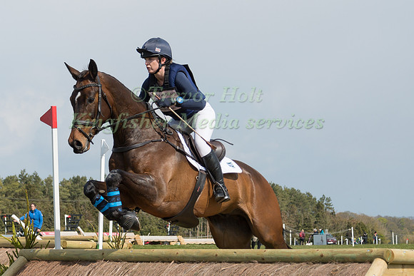 JESSICA WATTS (GBR) AND SPORTSFIELD ADVENTURE TAKING PART IN THE