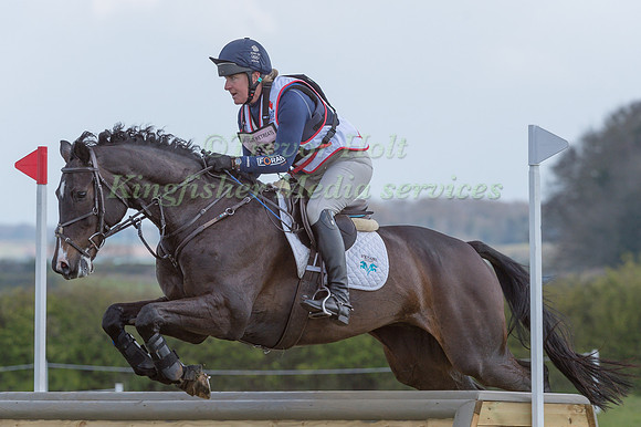 KRISTINA COOK (GBR) AND REBELIANT