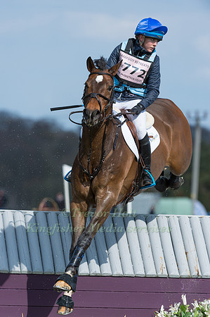 HELEN BATES (GBR) AND GELUK G