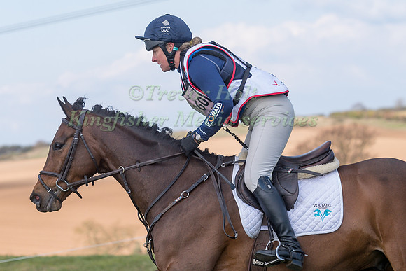 KRISTINA COOK (GBR) AND DAVID CRICKET