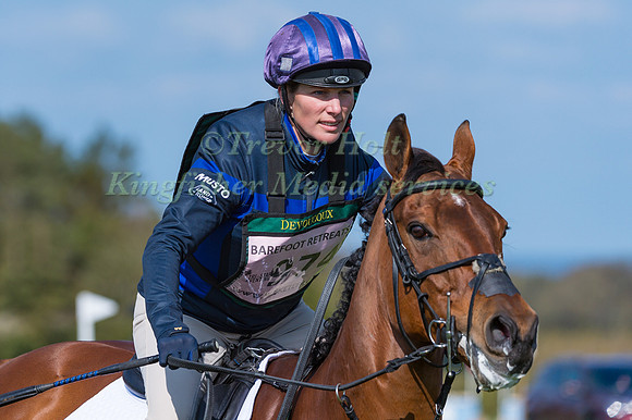 ZARA TINDALL (GBR) AND WATKINS