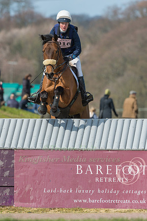 WILLA NEWTON (GBR) AND CHANCE REMARK