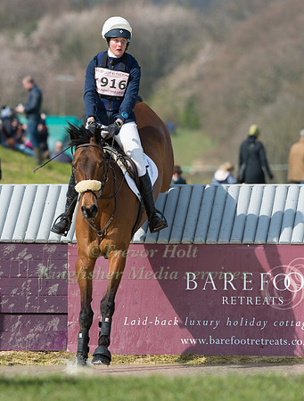 WILLA NEWTON (GBR) AND CHANCE REMARK
