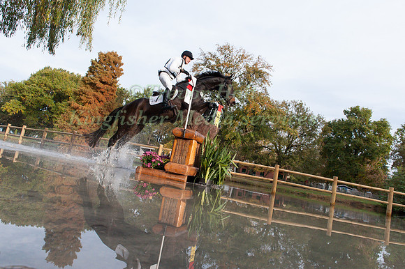 Elmar Lesch of Germany riding Rough Diamond