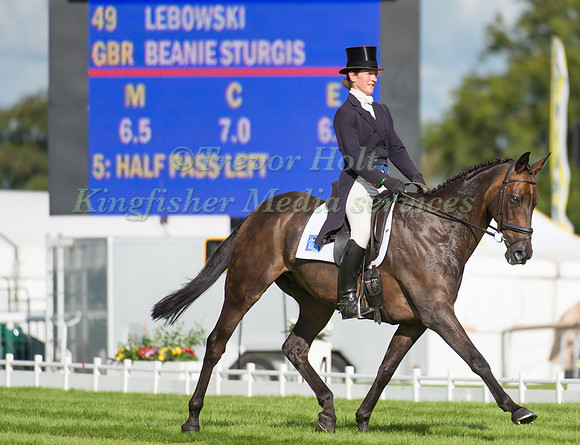 Beanie Sturgis (GBR) and  Lebowski