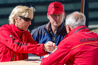 Ingrid Klimke and The German Team Coaches at the World Equestrian Games in Kentucky
