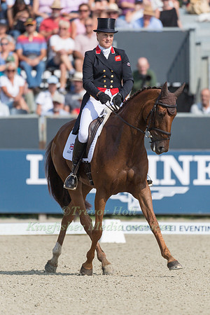 Kristina Cook (GBR) and Billy the Red