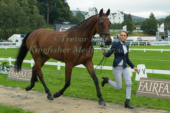 Louise Svensson-Jahde of Sweden with Viva