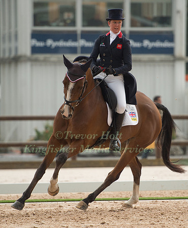 Nicola Wilson (GBR) riding One Two Many