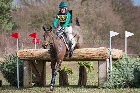 Camilla Speirs riding Portersize Just a Jiff